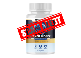 Neuro Sharp scam alert warning about counterfeit products